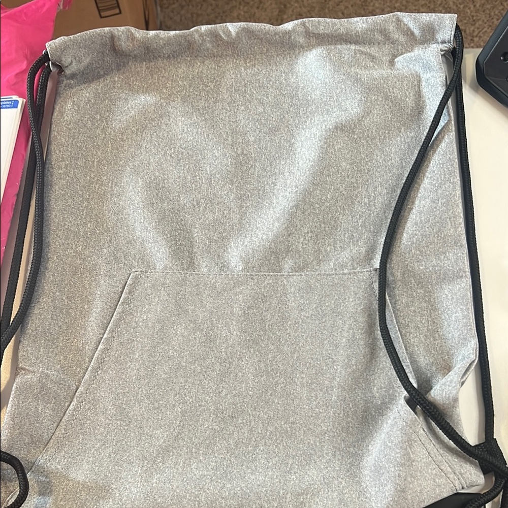 Source Unknown Gray Shimmery Backpack - image 1
